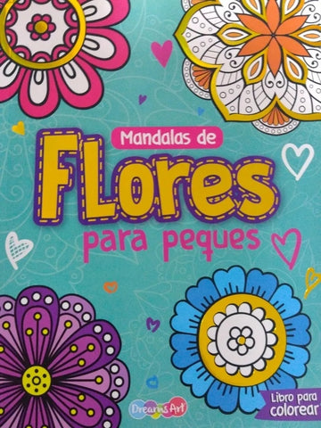 MANDALAS DE FLORES PARA PEQUES..
