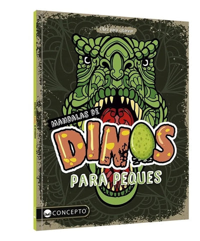 MANDALAS DE DINOS PARA PEQUES..