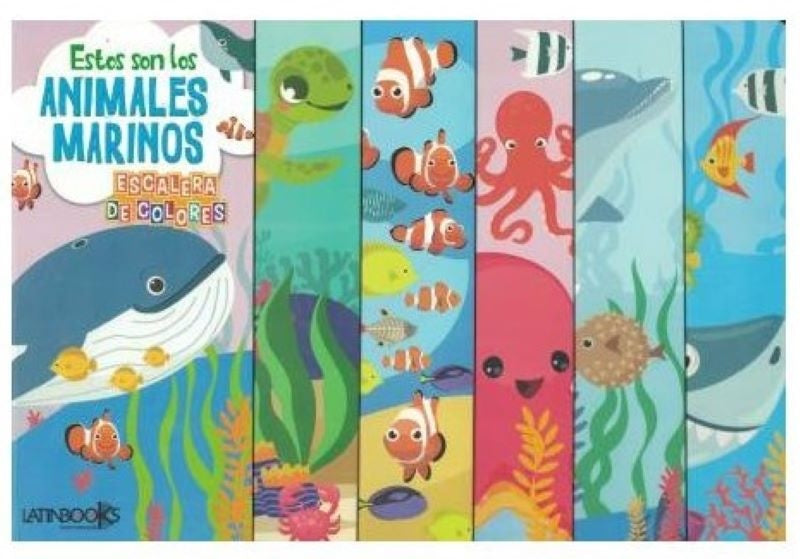 ESCALERA DE COLORES: ANIMALES MARINOS
