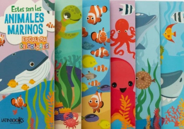 ESCALERA DE COLORES: ANIMALES MARINOS