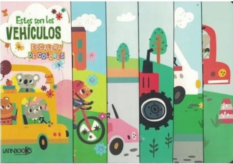 ESCALERA DE COLORES: LOS VEHICULOS..