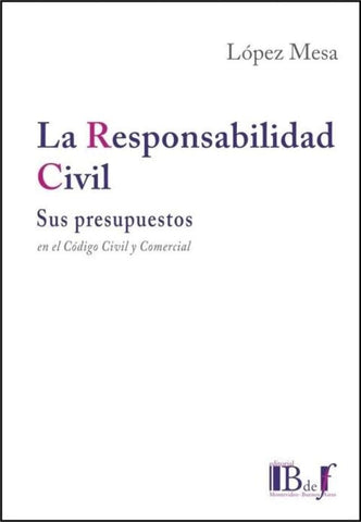 LA RESPONSABILIDAD CIVIL HACIA LA UNIFICACIÓN DE SUS DOS ÓRDENES.. | GABRIEL H.  FERNANDEZ FERNANDEZ