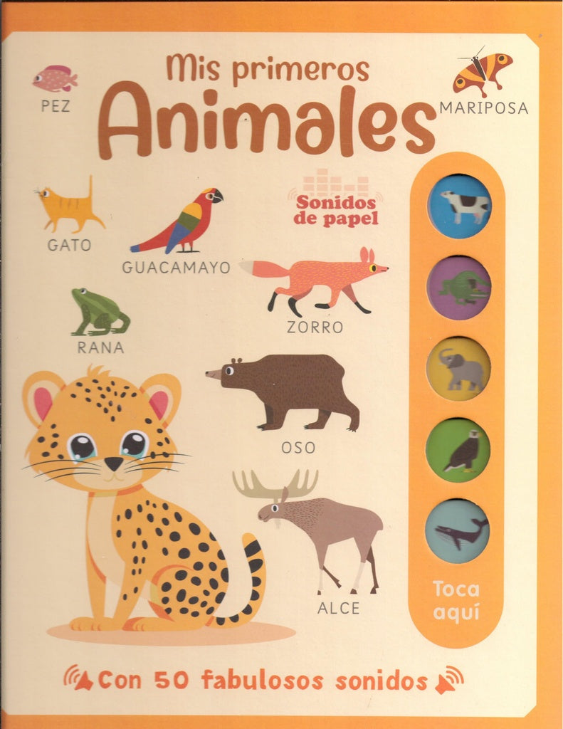 MIS PRIMEROS ANIMALES. 50 FABULOSOS SONIDOS..