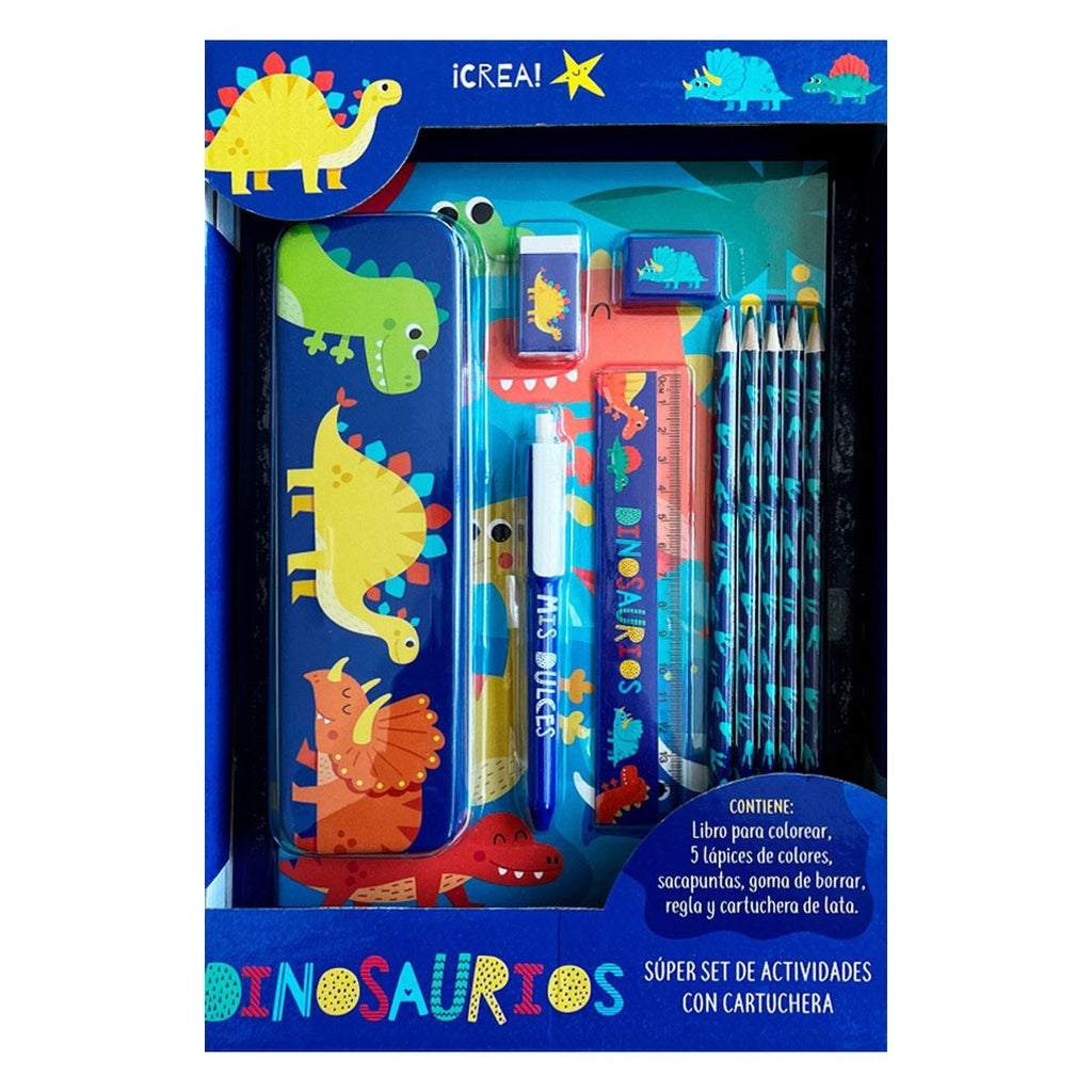 CREA DINOSAURIOS - SET DE ACTIVIDADES.. | VACIO