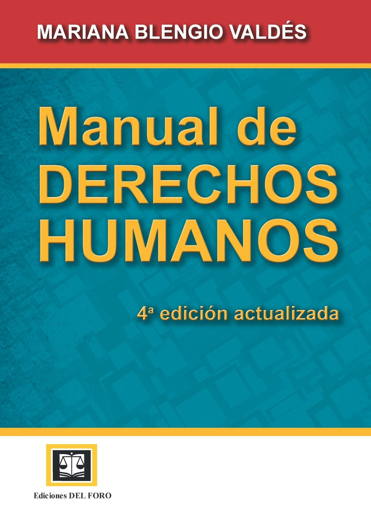 MANUAL DE DERECHOS HUMANOS.. | Mariana Blengio Valdés