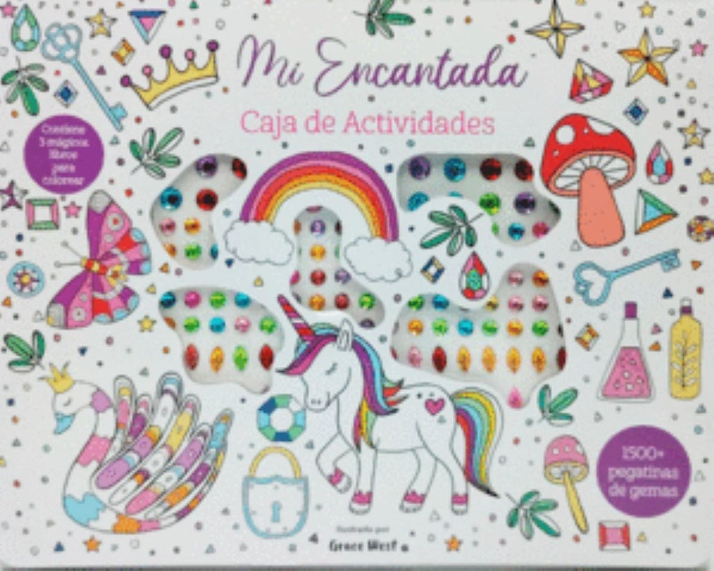 MI ENCANTADA CAJA DE ACTIVIDADES CON GEMAS..