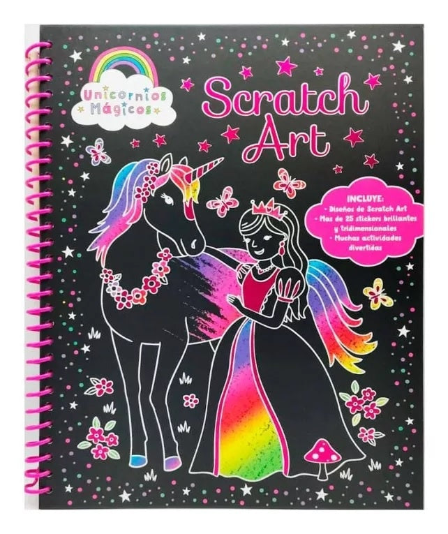 UNICORNIOS MÁGICOS - SCRATCH ART..