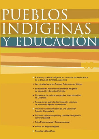 Pueblos Indígenas y Educación 68 | López, Granda y otros
