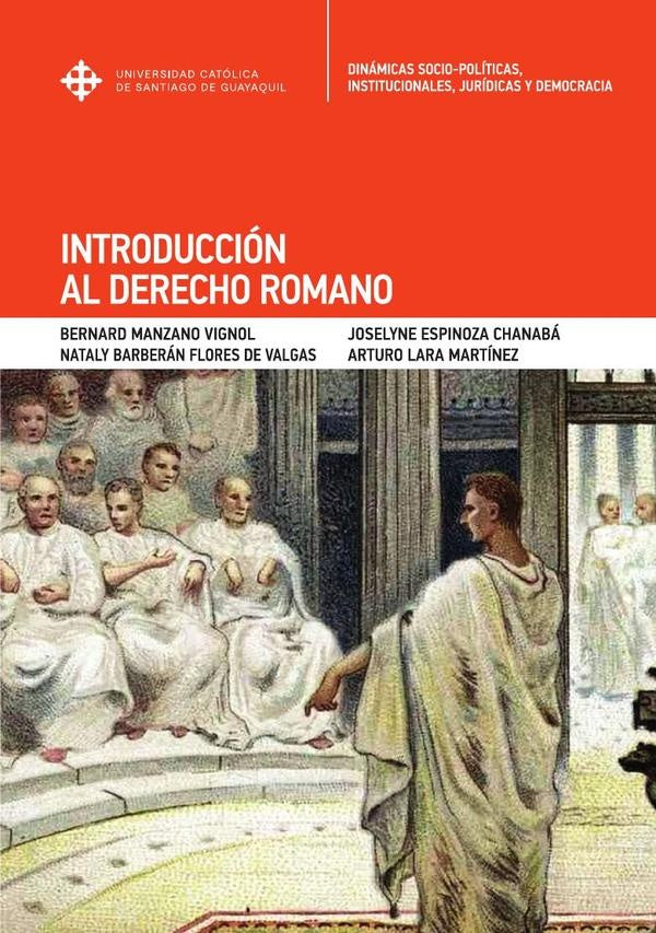 Introducción al Derecho Romano | Manzano Vignol, Espinoza Chanabá  y otros