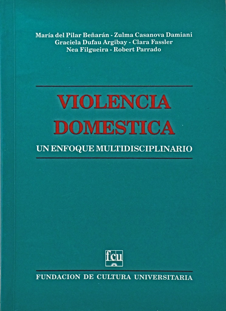 VIOLENCIA DOMESTICA.. | MARIA  DEL PILAR BAÑARAN