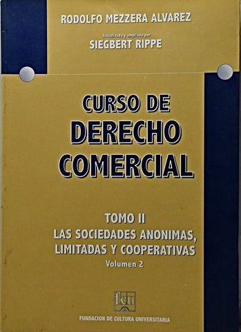 CURSO DE DERECHO COMERCIAL.. | Rodolfo Mezzera Alvarez