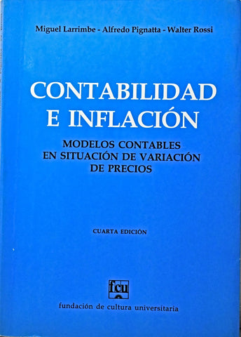 CONTABILIDAD E INFLACION.. | Miguel  Larrimbe
