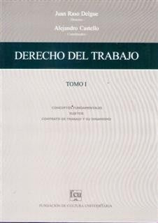 DERECHO DEL TRABAJO TOMO 1.. | JUAN  RASO DELGUE