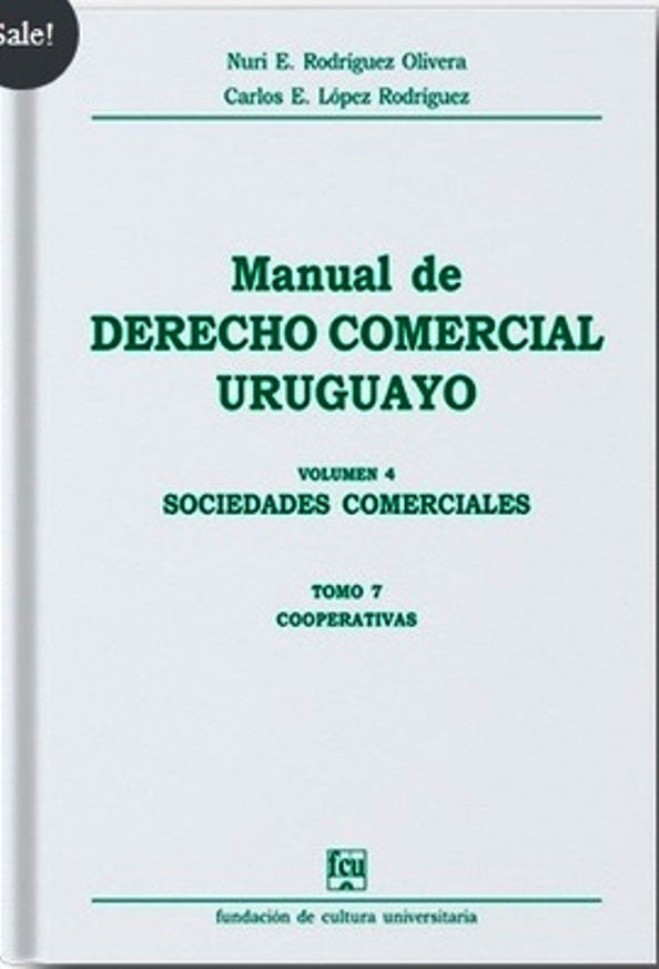 MANUAL DE DERECHO COMERCIAL URUGUAYO | Nuri E. Rodríguez Olivera