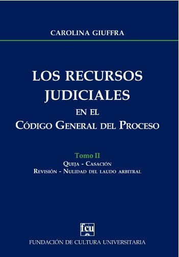 LOS RECURSOS JUDICIALES TOMO 2 | Carolina  Giuffra