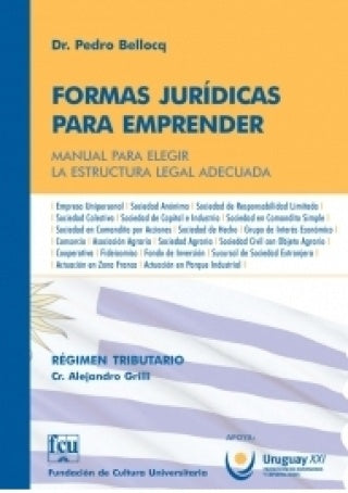 FORMAS JURIDICAS PARA EMPRENDER | PEDRO BELLOCQ