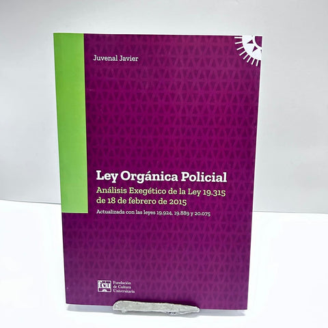 LEY ORGÁNICA POLICIAL.. | Juvenal Javier