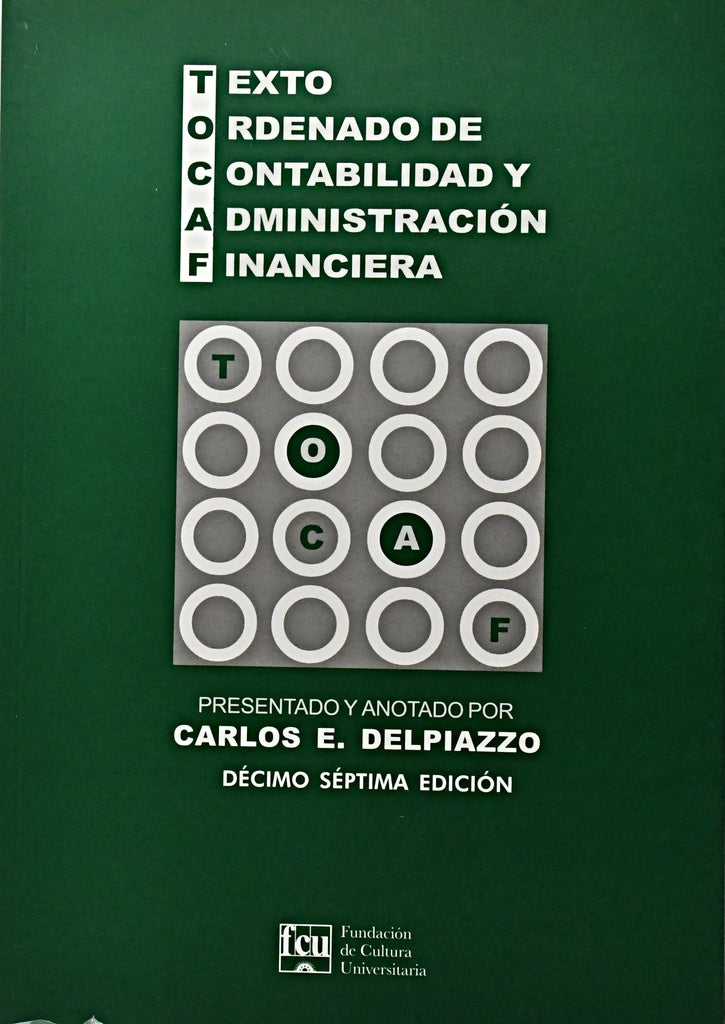 TOCAF (DECIMO SEPTIMA EDICION).. | Carlos E. Delpiazzo