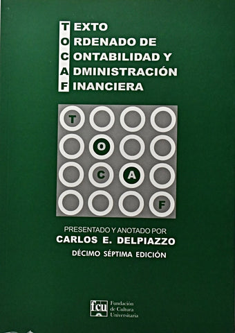 TOCAF (DECIMO SEPTIMA EDICION).. | Carlos E. Delpiazzo