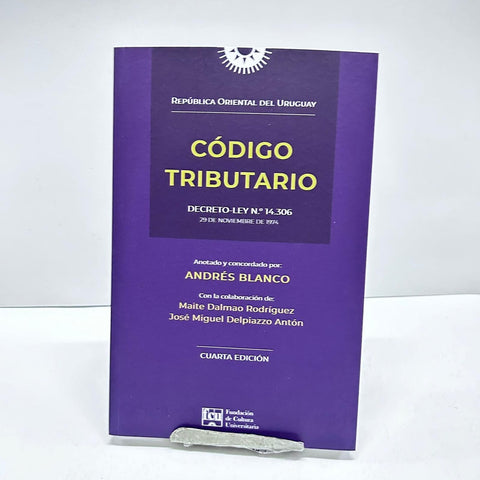 CODIGO TRIBUTARIO.. | Andres Blanco