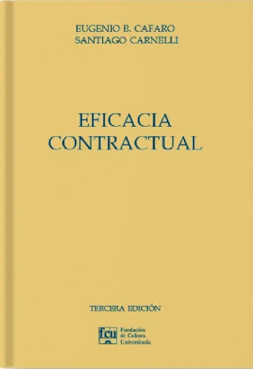 EFICACIA CONTRACTUAL.. | EUGENIO CAFFARO