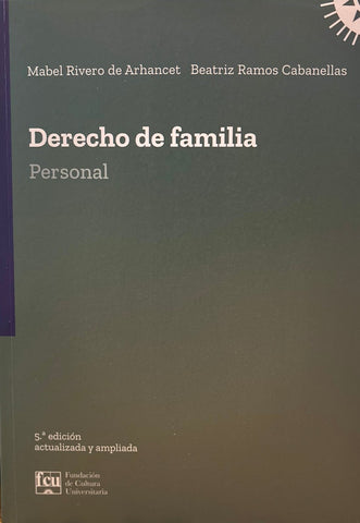 DERECHO DE FAMILIA. PERSONAL.. | Mabel Rivero