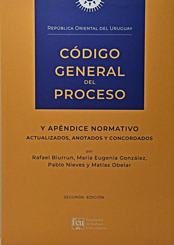 CODIGO GENERAL DEL PROCESO.. | BIURRUN, Gonzalez y otros