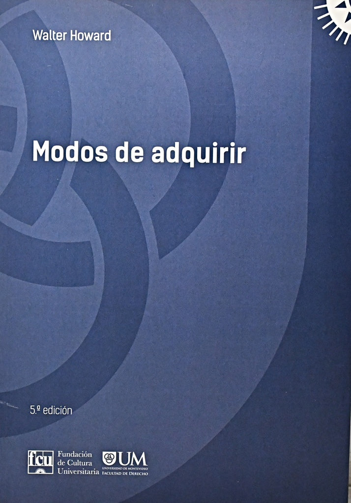 MODOS DE ADQUIRIR.. | WALTER  HOWARD