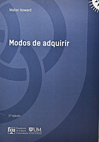 MODOS DE ADQUIRIR.. | WALTER  HOWARD
