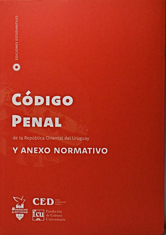 CODIGO PENAL Y ANEXO NORMATIVO..  | VACIO
