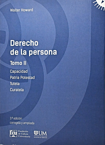 DERECHO DE LA PERSONA. TOMO 2.. | WALTER  HOWARD