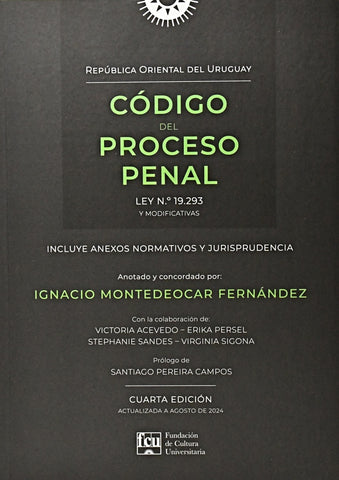 CÓDIGO DEL PROCESO PENAL.. | Ignacio  Montedeocar Fernández
