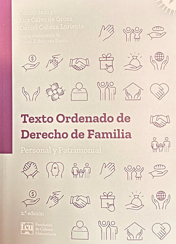 TEXTO ORDENADO DE DERECHO DE FAMILIA.. |  Luz  Calvo de Gross