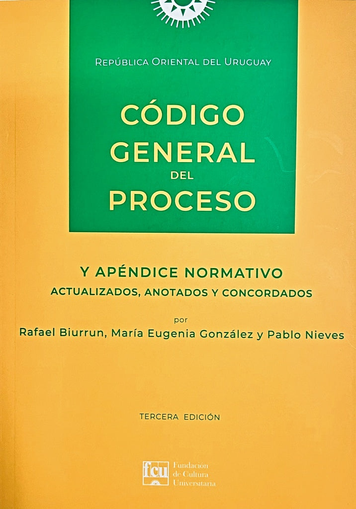 CÓDIGO GENERAL DEL PROCESO.. | RAFAEL BIURRUN