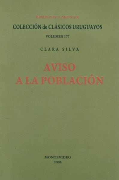 AVISO A LA POBLACION.. | CLARA SILVA