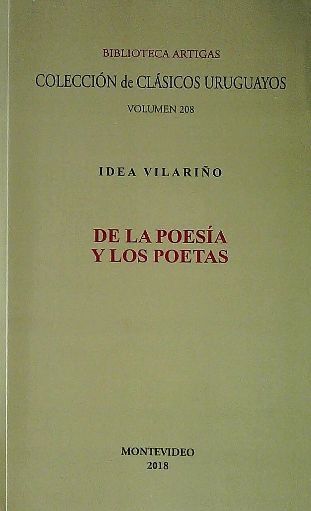 de la poesia y de los poetas
