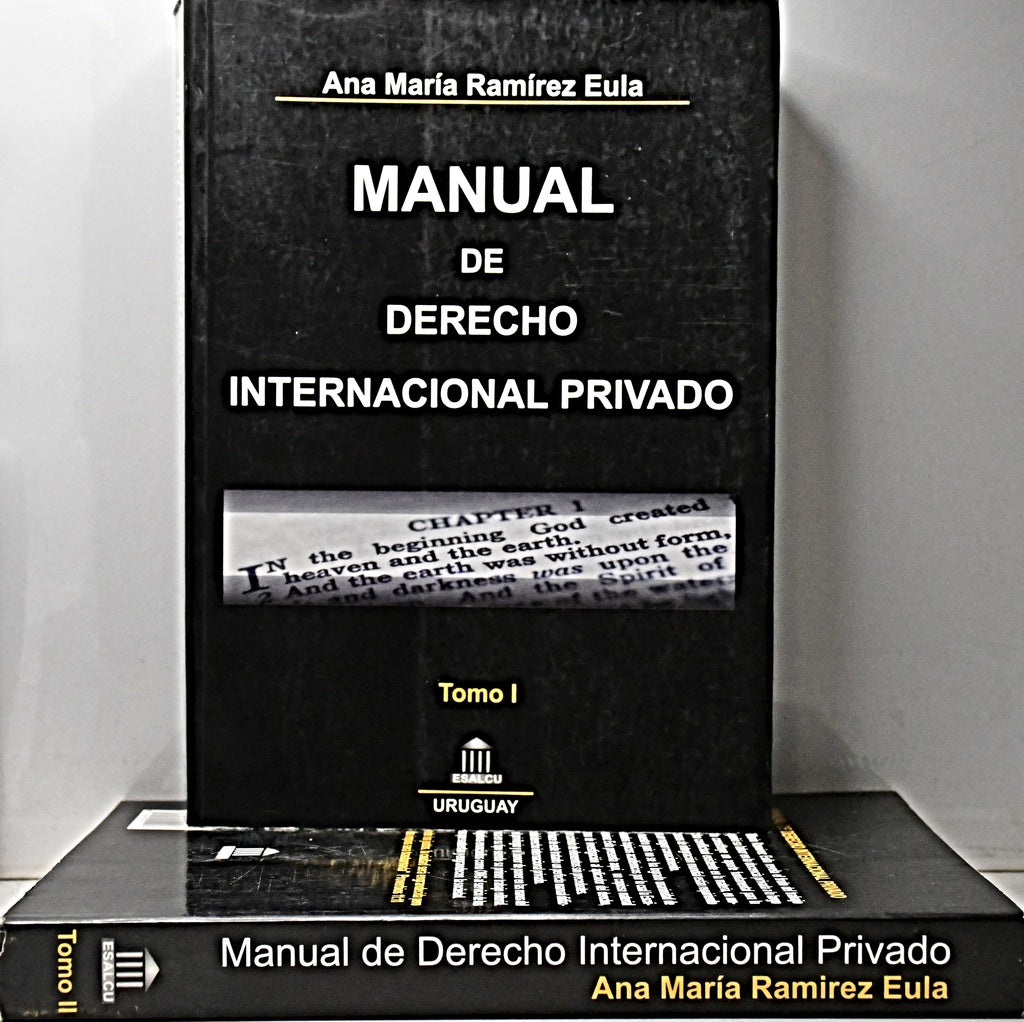 MANUAL DE DERECHO INTERNACIONAL PRIVADO (2 TOMOS).. | ANA MARIA RAMIREZ EULA