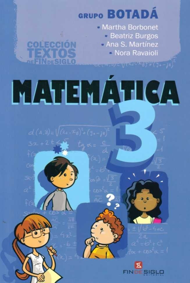 MATEMATICA 3. BOTADA*.. | Martha Borbonet