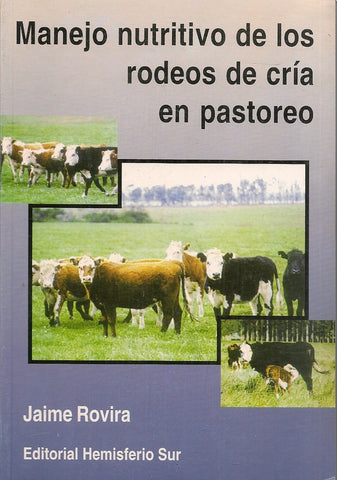 MANEJO NUTRITIVO DEL RODEO DE CRIA EN PASTOREO..