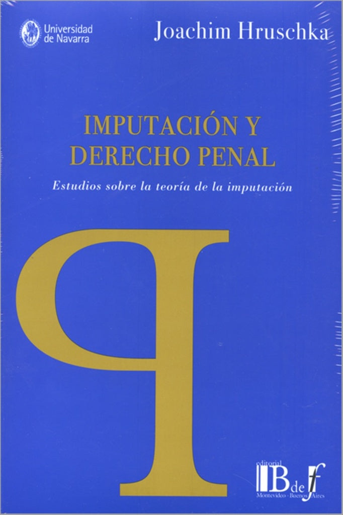 Imputacion y derecho penal
