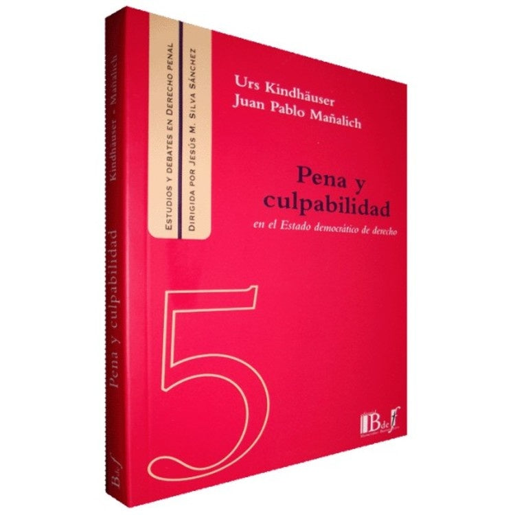Pena y Culpabilidad | Kindhäuser Urs