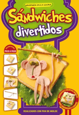 sandwiches divertidos (pan molde)