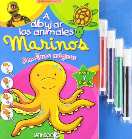 A dibujar los animales marinos