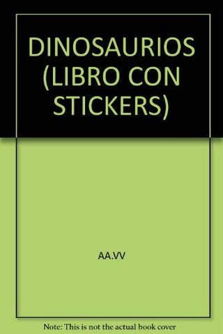Dinosaurios -libro con stickers