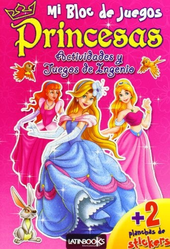 Mi block de juegos : princesas  | sin autor