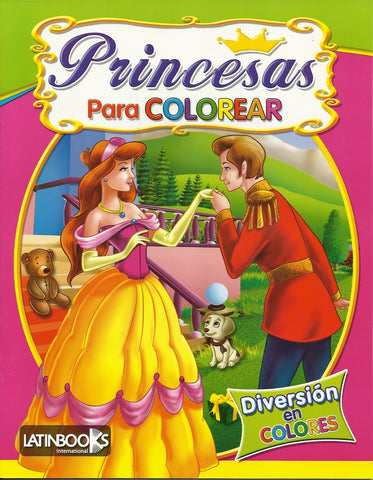 PRINCESAS PARA COLOREAR  | sin autor