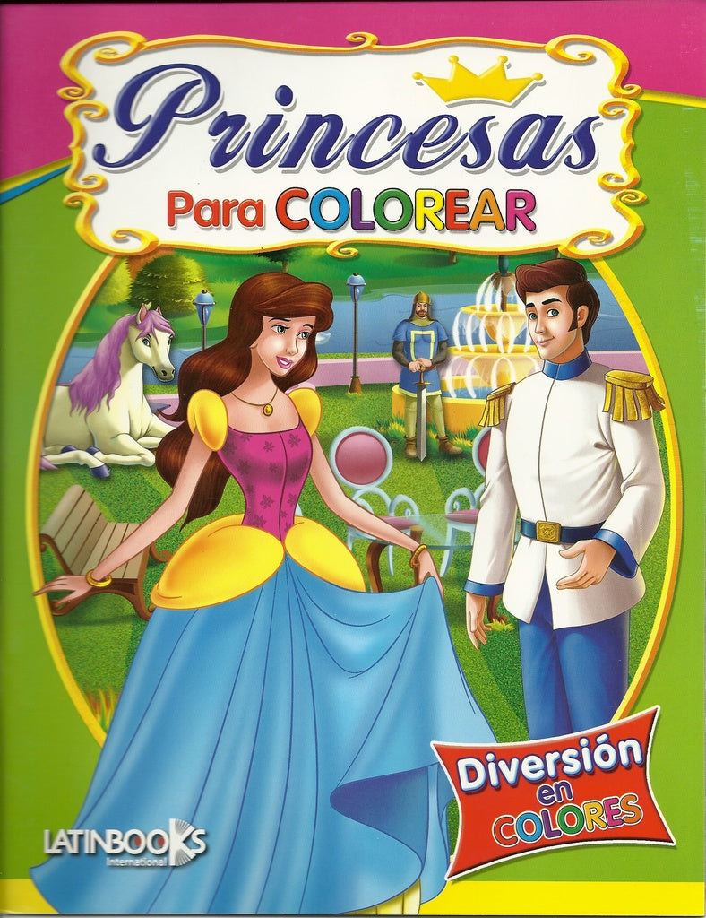 PRINCESAS PARA COLOREAR | VACIO