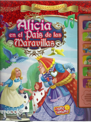 Audicuentos Alicia en el país* (libro con sonido)
