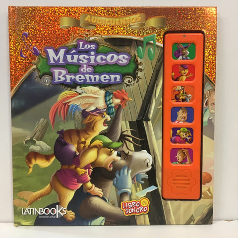 Audicuentos los musicos de bremen* (libro con sonido)