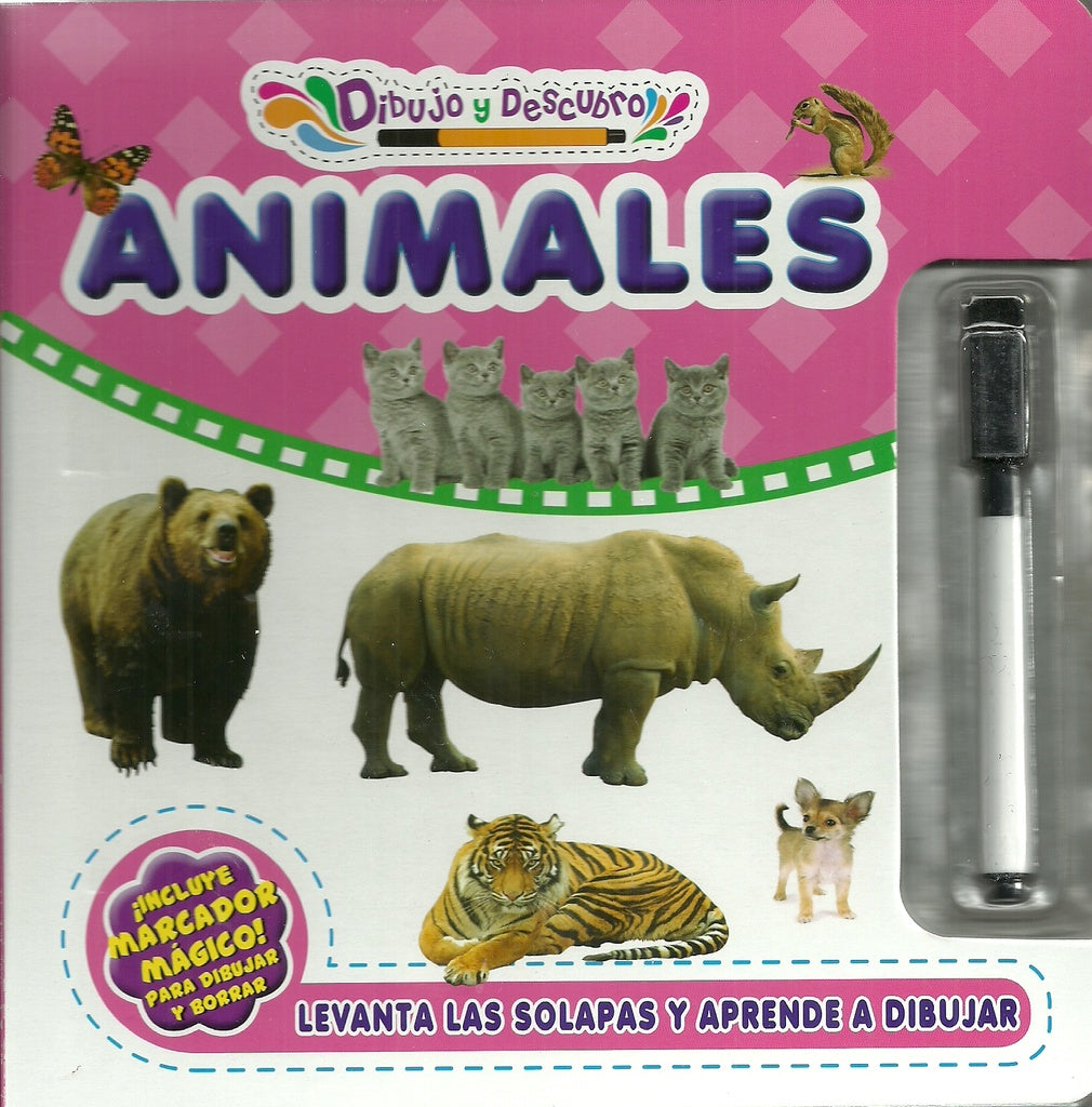 DIBUJO Y DESCUBRO: ANIMALES  | sin autor